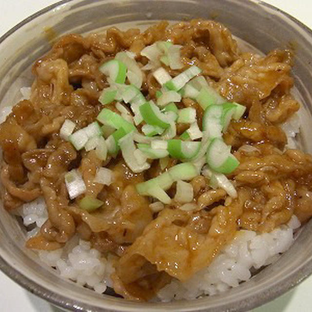 ＸＯ醤焼きのたれ肉丼