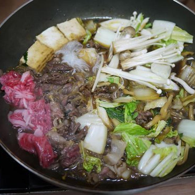 昨日の晩御飯はすき焼き