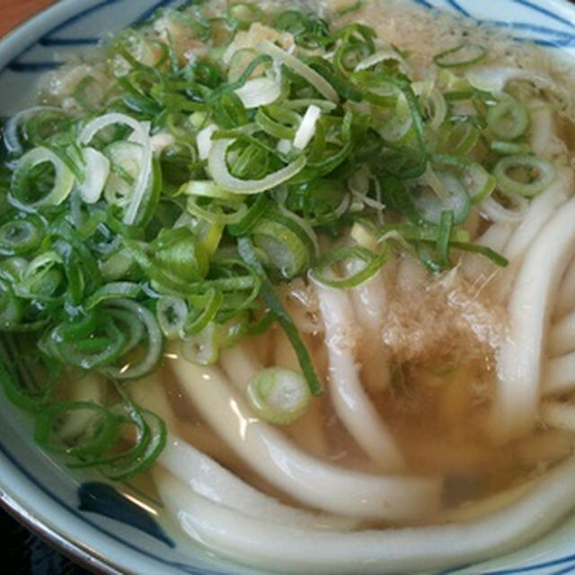 丸亀製麺で遅めの朝ご飯