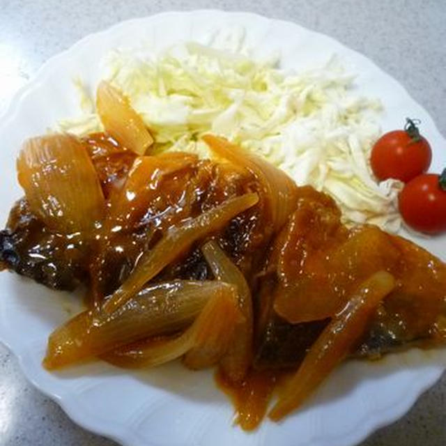 サバのケチャップ煮