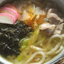 師走のお昼は、今日もうどんです。