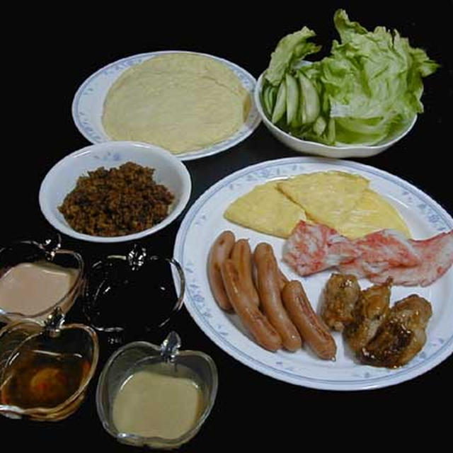 おかずクレープｏｒ変わりタコス風