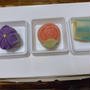和菓子を習いに　5月