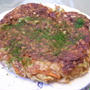 冷凍うどんのお好み焼き