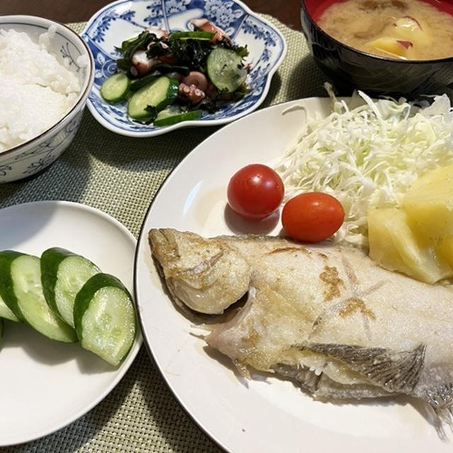 現行犯逮捕！＆カレイのムニエル