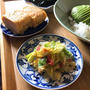 おはようごはん「梅キャベツ」。