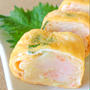 【お弁当レシピ】エビシューマイの卵焼き。冷食活用。卵1個で完成！