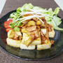 焦がしにんにくの豆腐ステーキのレシピ