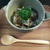 茶漬けとスパゲティの昼ご飯