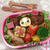 肉団子でチェブラーシカのお弁当☆