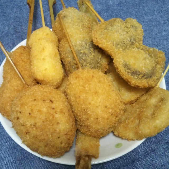 今夜は串カツ田中でテイクアウト