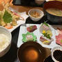 刺し身と天ぷら御膳。鰻丼弁当