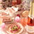 ピンクの泡でピンククリスマス＆道頓堀今井「季節のごはん」
