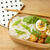 しらす、新じゃが、新玉ねぎで水玉コーディネート弁当。