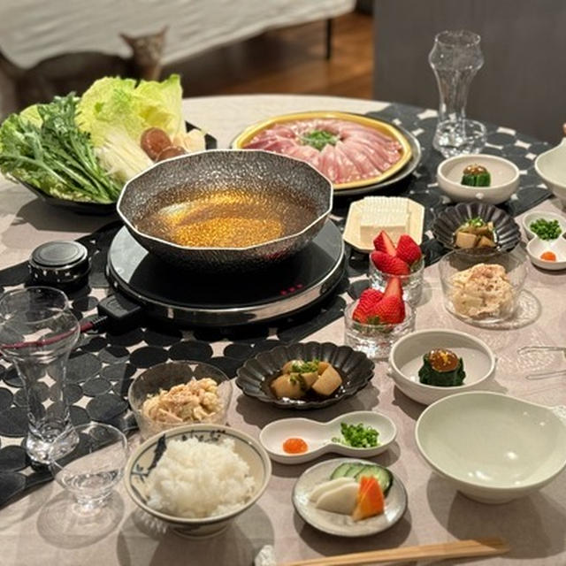 鰤しゃぶの夜ごはん