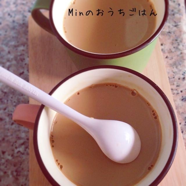 カフェオレ寒天