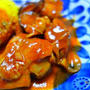 鶏肉と茄子のトマト煮込み☆トマトジュースとケチャップで☆