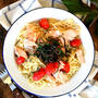 Angel Hair Pasta with Salmon and Tomato Confitサーモンとトマトコンフィのパスタ