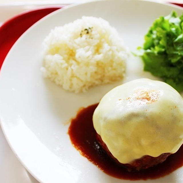 まるごとトマトのハンバーグ❤