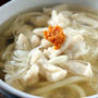 軽いトロミが良かった「鶏ねぎうどん」
