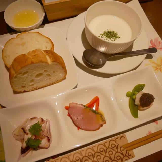 シェ・ヒロのランチセット、昨日の昼ごはん