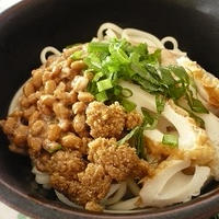 のっけてジュレ＜柚子こしょうポン酢＞と白ごまのぶっかけ冷しうどん