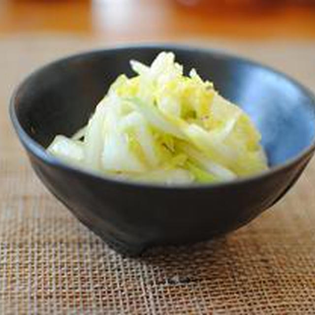 白菜とねぎのナムルのレシピ