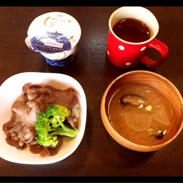 がっつり朝ごはん