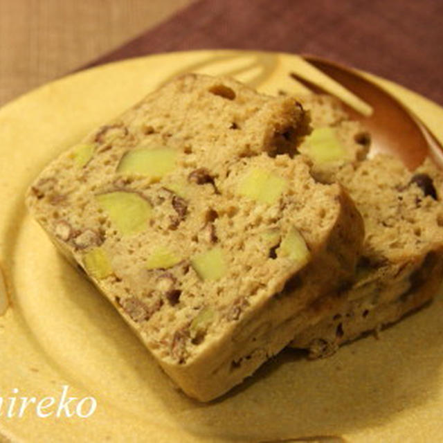 さつまいもと小豆の蒸しパン マクロビオティックレシピ