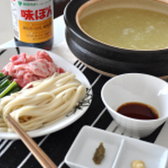 チョい足し味ポンで白のうどんすき