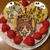 娘、長男の誕生日☆イチゴとベイクドチーズのケーキ