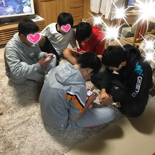 急だったけどね…賑やかな夜。
