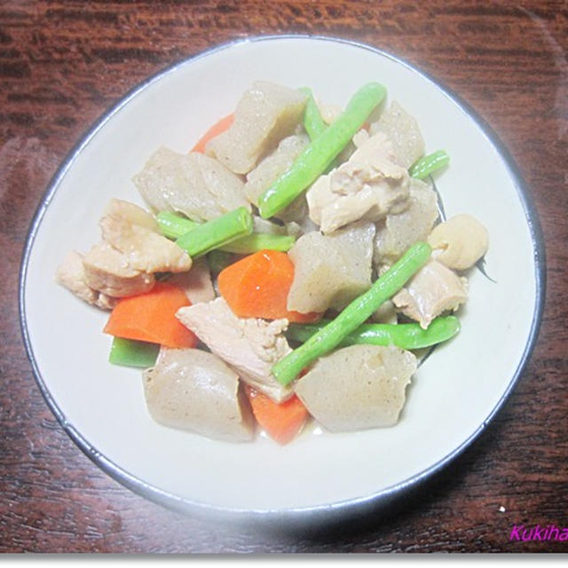 鶏肉とこんにゃくの煮物
