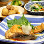 秋鮭の照り焼き。一汁四菜。