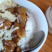 夫の休日クッキング本日はカレーでした(o^^o)