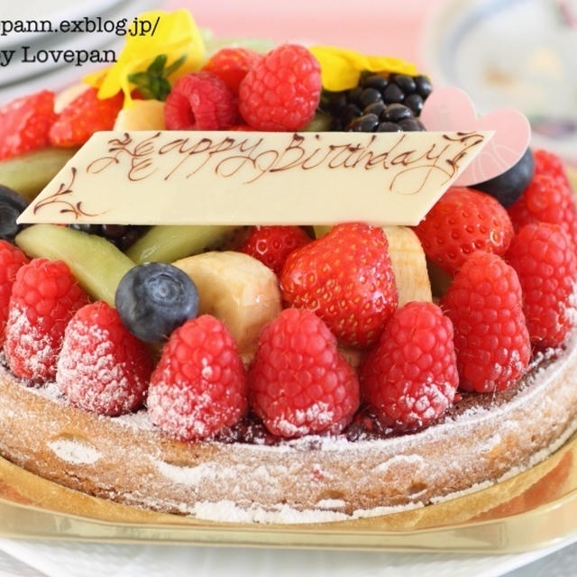 誕生日に