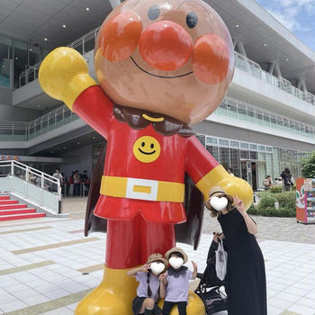 アンパンマンミュージアムで会った有名人♩
