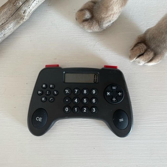 【 Flying Tiger 】ゲームコントローラーみたいな電卓♪  ＆楽天ブランドデーのお買い得品あれこれ