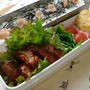 ハンバーグ・めんたいご飯弁当。