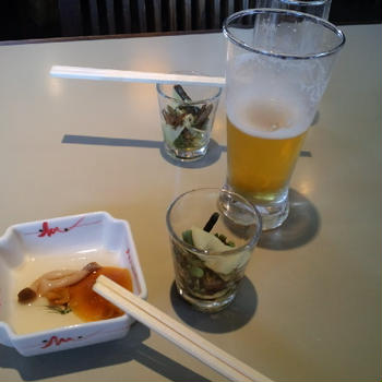 昼間のビール