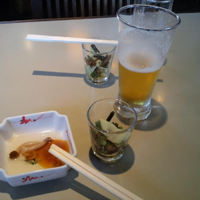 昼間のビール