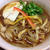 カレー蕎麦。口から何かを出すあんこ