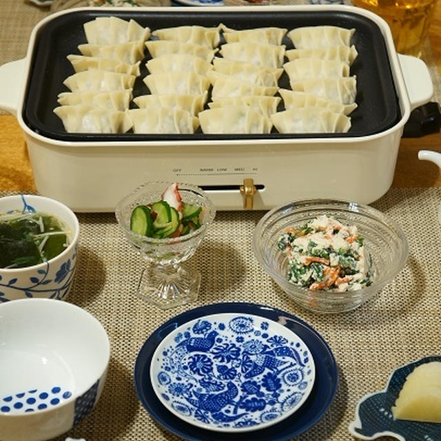 焼きたて餃子を堪能！！