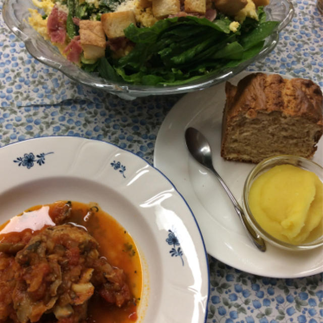 来週のお料理、土曜日も