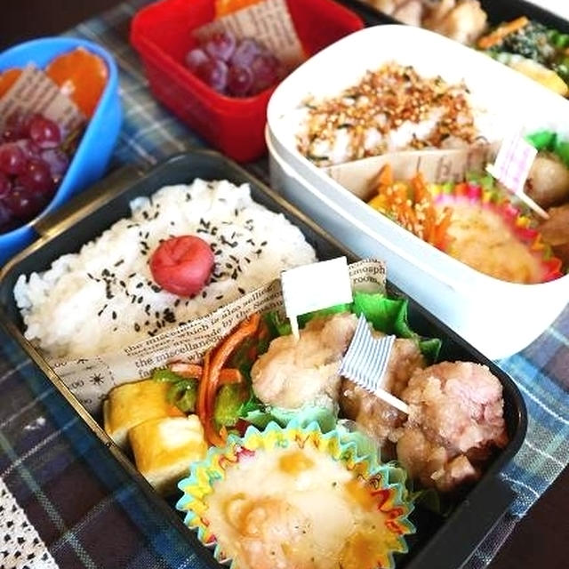 今日のお弁当。