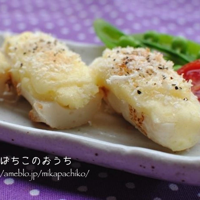 ＊ちくわのふわっカリっスパイシー焼き＊