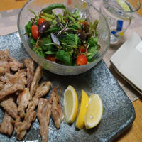 せせりのレモンペパーミックス焼き