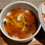 蕪蒸し＆鮪とアボカドの丼