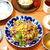 夏にピッタリ簡単にできるスタミナ炒め♬牛小間のガリバタコーン定食