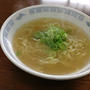 今朝の麺は「和風ラーメン？」